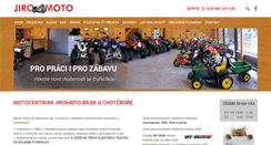 Desktop Screenshot of jiromoto.cz